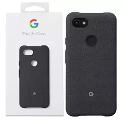 Etui Google Fabric Case do Pixel 3a - czarne (Carbon)