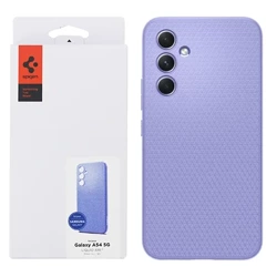 Etui na telefon Samsung Galaxy A54 5G Spigen Liquid Air silikonowe - fioletowe (Awesome Violet)