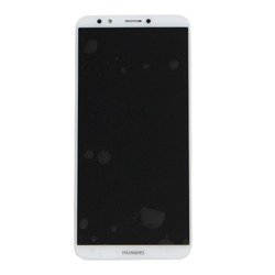 Huawei Y7 2018 wyświetlacz LCD - biały