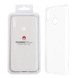 Huawei Y7 2019 etui silikonowe Flexible Clear Case 51992909 - transparentne