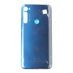 Motorola One Fusion Plus klapka baterii - niebieska (Twilight Blue)