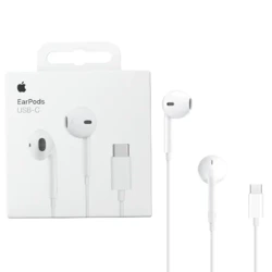 Oryginalne słuchawki Apple EarPods USB-C - białe