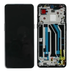 Oryginalny wyświetlacz LCD z ramką do OnePlus 10T 5G - czarny (Moonstone Black)