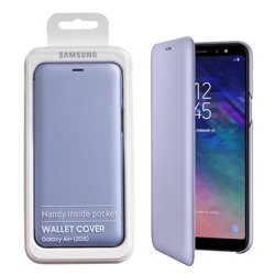 Samsung Galaxy A6 Plus 2018 etui Wallet Cover EF-WA605CVEGWW - fioletowy