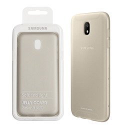 Samsung Galaxy J5 2017 etui Jelly Cover EF-AJ530TFEGWW - złote