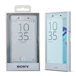 Sony Xperia X Compact etui dotykowe Style Cover Touch SCTF20  - błękitny
