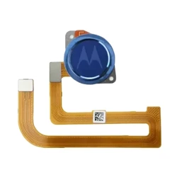 Taśma z czytnikiem linii papilarnych Motorola Moto G8 - niebieski